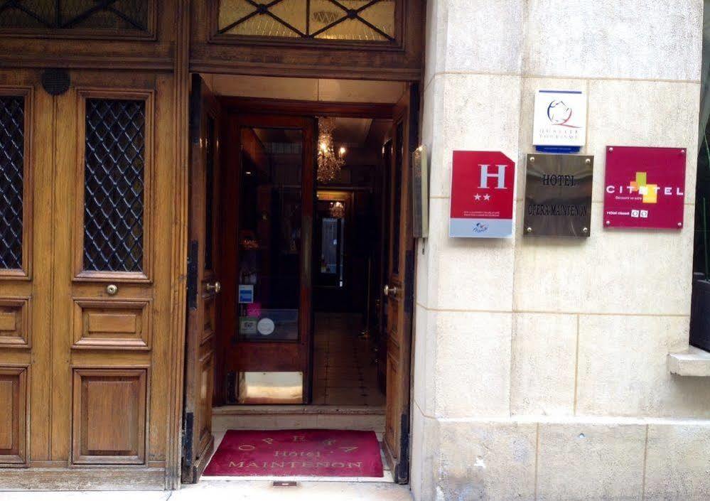 Hotel Opera Maintenon Paris Bagian luar foto