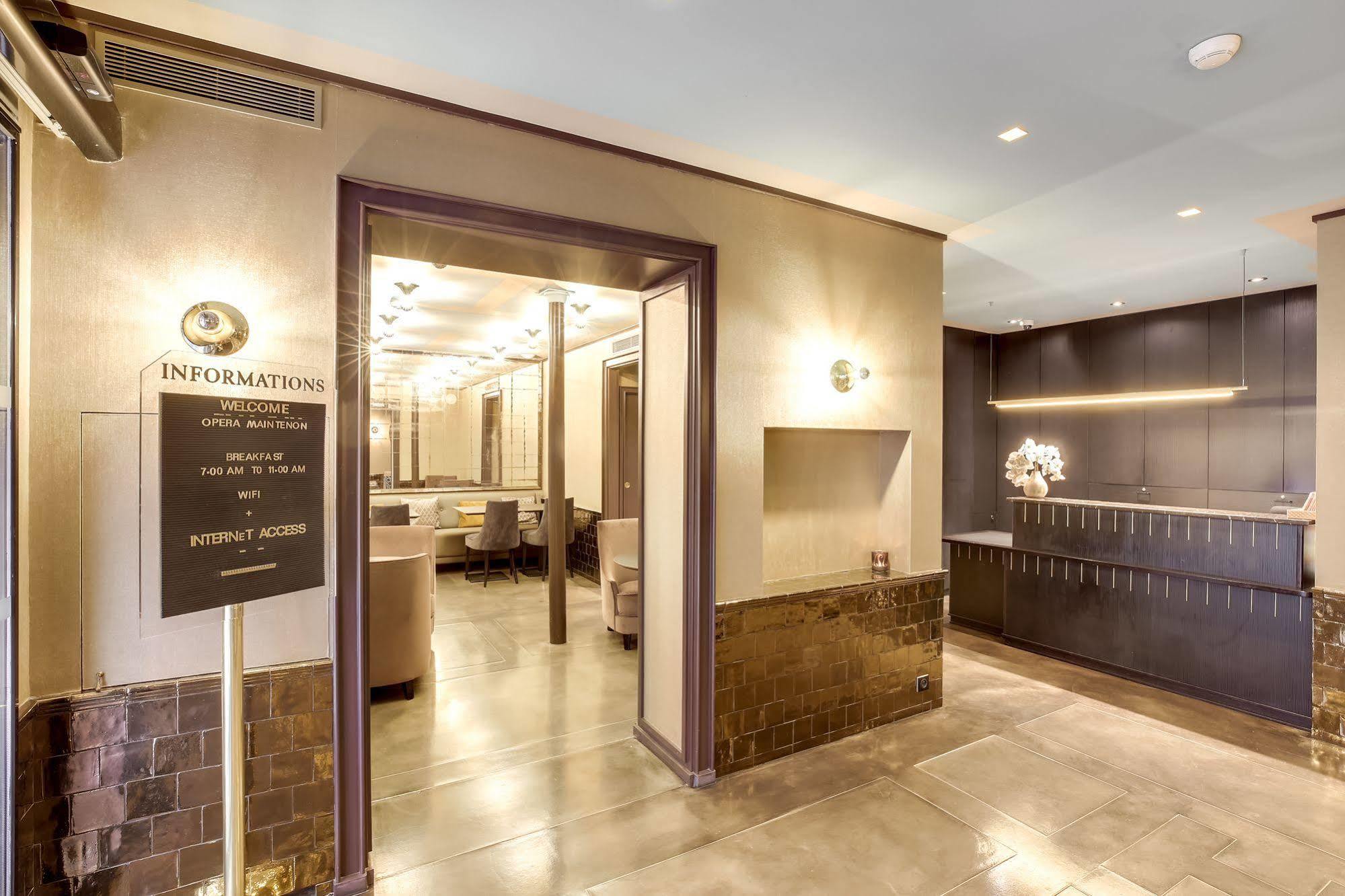 Hotel Opera Maintenon Paris Bagian luar foto